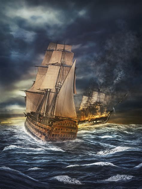 Awesome Pirate Ship Art