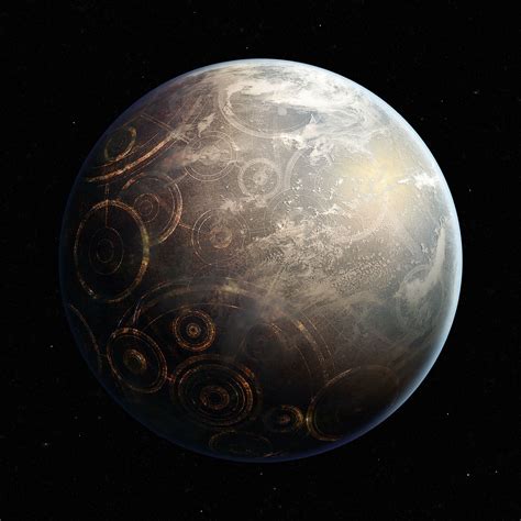 ArtStation - Planet Coruscant - Fan Art, Jose Mikhail | Star wars planets, Planets art, Dark planet