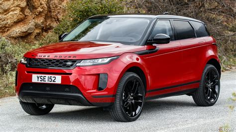 2020 Range Rover Evoque D240 S (Color: Firenze Red) - Front Three-Quarter | HD Wallpaper #248