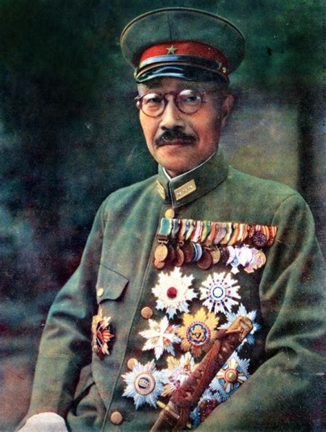 General Hideki Tojo, the 27th Prime Minister of Japan during much of ...