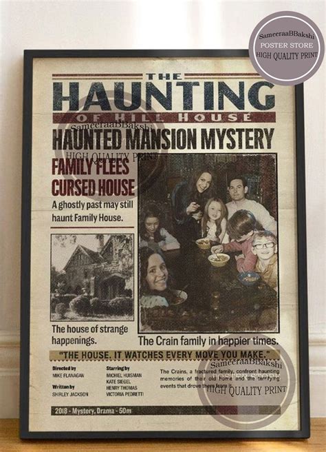 The Haunting of Hill House Horror TV Series Steven Crain - Etsy