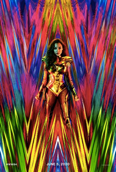 Wonder Woman 2 Poster Is All Shiny and Chrome| Collider