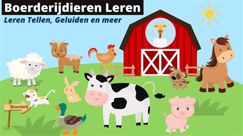 Boerderijdieren leren met de Speelgoedmeneer | Tellen, geluiden en meer ...