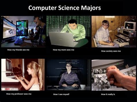 Computer Science Major | Computer Science! | Computer science humor, Science memes, Computer ...