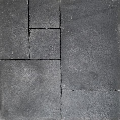 Black Sand Stone Pavers | Kaplan Flooring