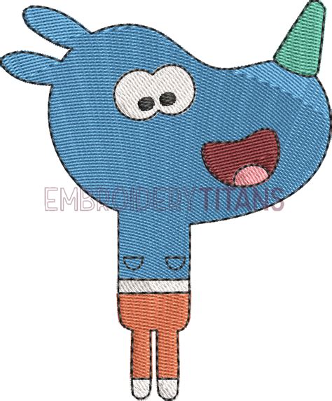 Tag_s Mum Hey Duggee Free Machine Embroidery Design Download in PES, JEF, VP3 Formats