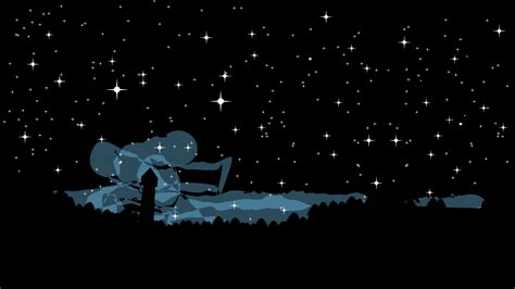 Starry Night Background Clipart