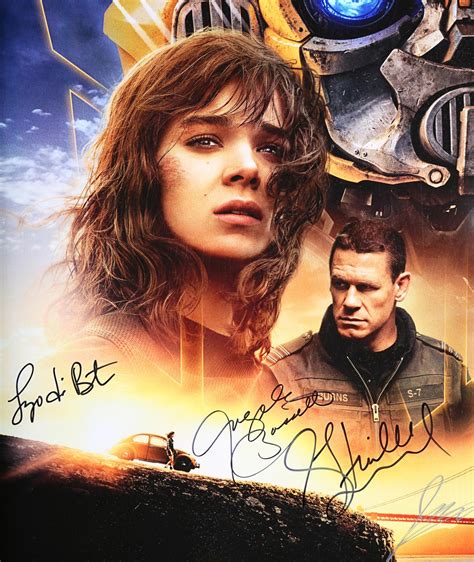 Lot #41 - BUMBLEBEE (2018) - Cast Autographed Poster, 2018 - Price Estimate: $200 - $300