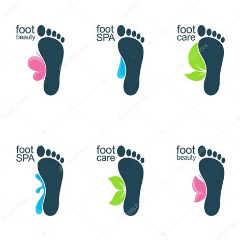 Beautiful and healthy feet — Stock Vector © CatChat #91780400