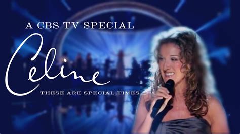 Céline Dion | These Are Special Times | A CBS TV SPECIAL 1998 | Full Concert | CDST L.U - YouTube