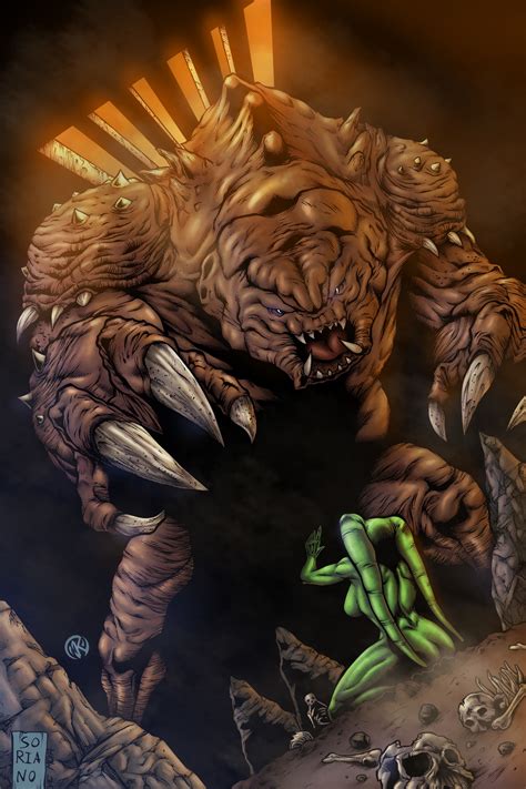 ArtStation - Rancor Pit - colors