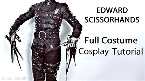 Edward Scissorhands Costume Guide - Cosplay Tutorial - YouTube