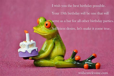 Funny Birthday Quotes For 19 Year Olds - ShortQuotes.cc