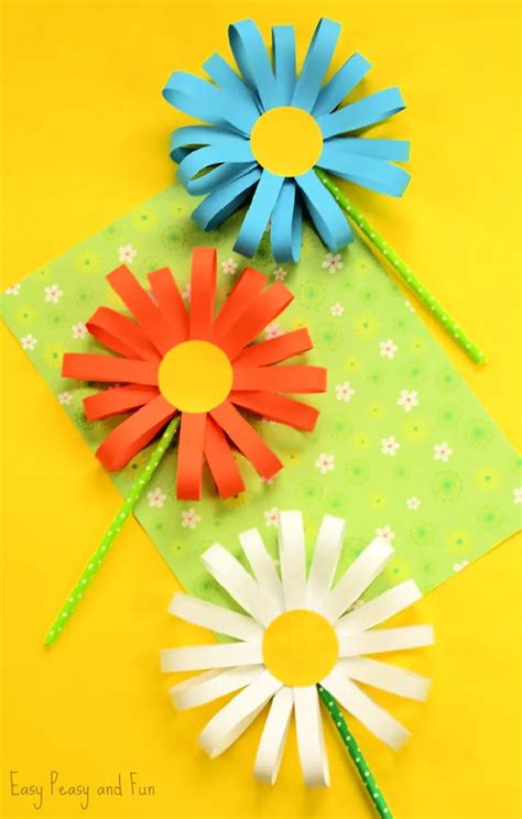 Flower Art And Craft For Kindergarten - Home Alqu