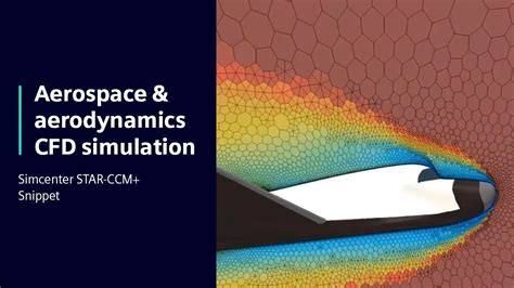 Aerospace aerodynamics CFD simulation software | Snippet Simcenter STAR-CCM+ - YouTube