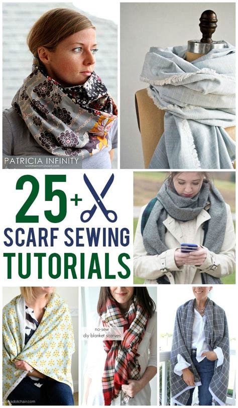 25+ Scarf Sewing Tutorials - Page 2 of 2 - The Polka Dot Chair