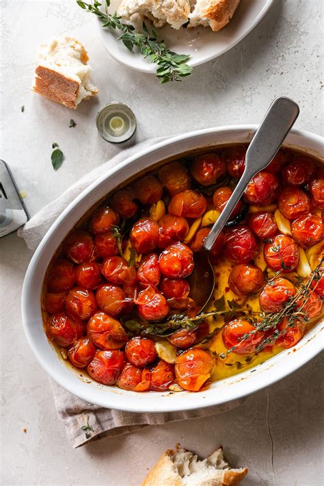 Quick Tomato Garlic Confit - Life is but a Dish