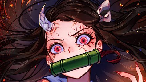 Nezuko Demon Form Pfp - IMAGESEE