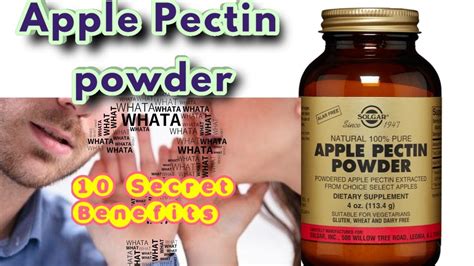 Solgar Apple pectin powder 10 secret benefits uses and sideeffects review in English| Medic ...