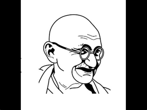 Sketch Mahatma Gandhi Cartoon - Today i've posted a sketch of mahatma ...