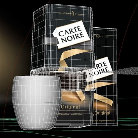 3d Coffee Carte Noire