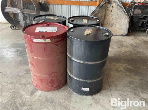 Steel 55 Gallon Barrels BigIron Auctions