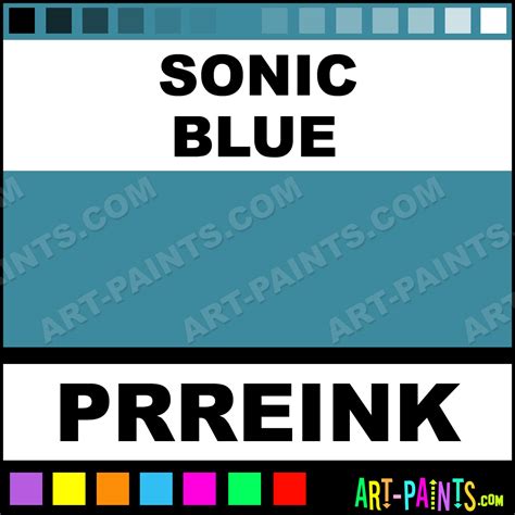 Sonic Blue Ink Calligraphy Ink Paints and Pigments for Writing, Drawing and Painting - prreink ...