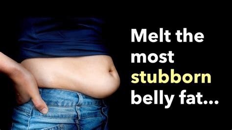 3 Ways To Melt The Most Stubborn Belly Fat | Power of Positivity