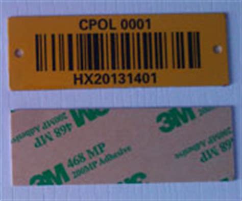 Aluminum Barcode Labels - Labels China