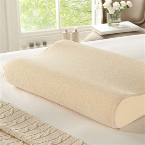 Silentnight Memory Foam Contour Pillow Orthopaedic Back Neck Lumbar ...