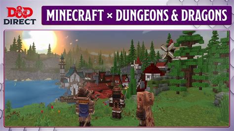 Dungeons & Dragons kommer till Minecraft. Och Minecraft-monster kommer till Dungeons & Dragons ...