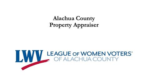 Alachua County Property Appraiser - YouTube