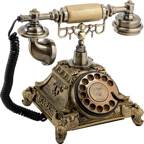 Jucoan Vintage Rotary Telephone, Retro Old Fashioned | Ubuy India