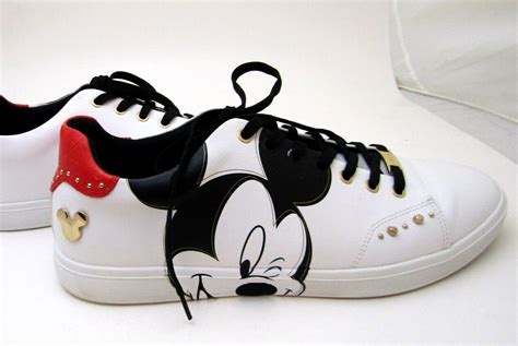 Aldo x Disney Men's Mickey Mouse Sneaker Shoes Sz 10 … - Gem