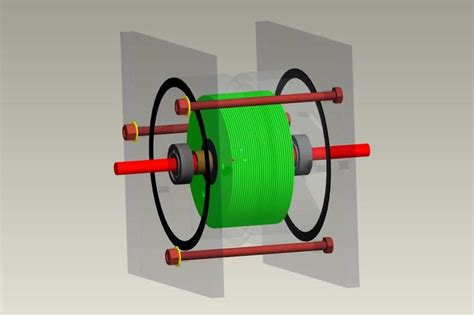 Tesla Turbine - Pro/Engineer Wildfire, STEP / IGES, Other - 3D CAD ...