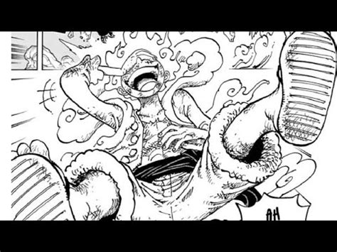 Awakened Luffy (Gear 5) vs Kaido full fight Manga - YouTube