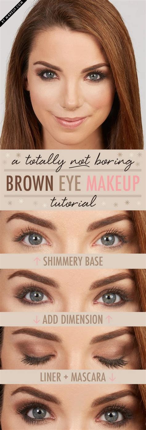 A Totally NOT Boring Brown Eye Makeup Tutorial - Weddbook