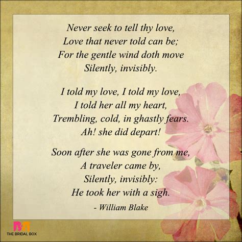 7 Romantic Love Poems By Famous Poets