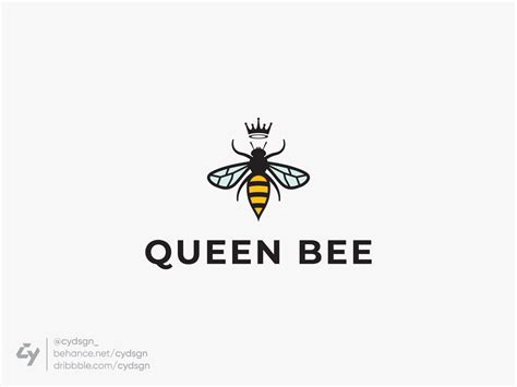 Queen Bee Logo Design by Chung Yun on Dribbble