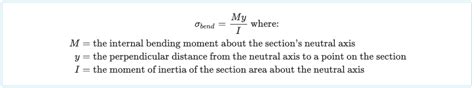 Bending Stress Formula & Calculation | SkyCiv