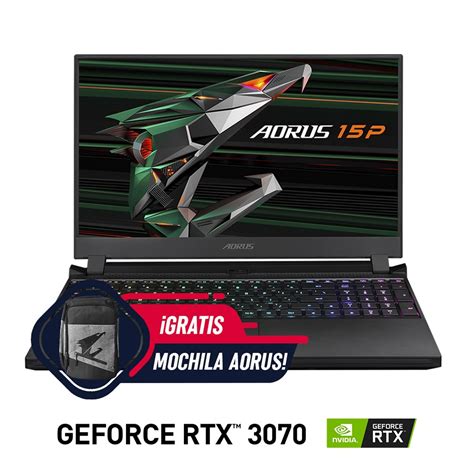 Laptop Gamer Aorus GeForce RTX 3070 GDDR6 8GB / INTEL CORE i7-10870H / 32GB RAM DDR4 / 512GB ...