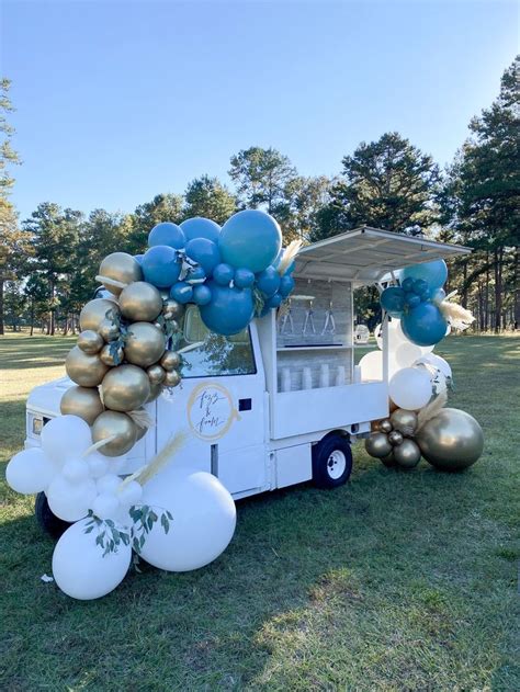 wedding mobile bar | Mobile bar, Fizz, Balloons