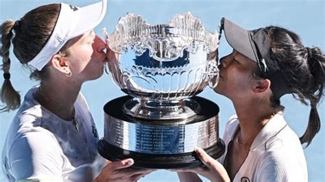 Agency News | Australian Open 2024: Hsieh Su-wei, Elise Mertens Win ...