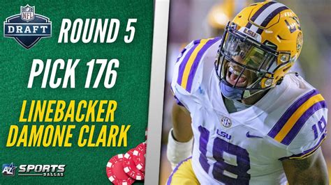 TACKLING MACHINE! Cowboys Select LB Damone Clark LSU || + All 22 Highlights - YouTube