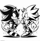Super sonic coloring pages Free Printable – Artofit sketch template