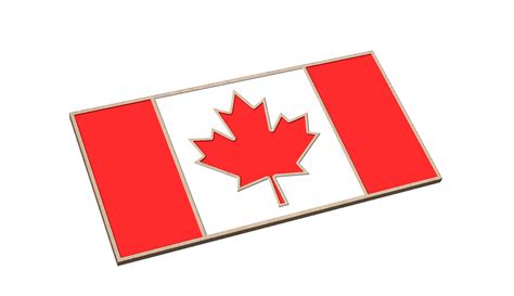 Canada Flag with Offsets — Patriot Nation Designs