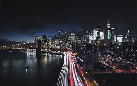 Manhattan New York City Night Wallpapers - Wallpaper Cave