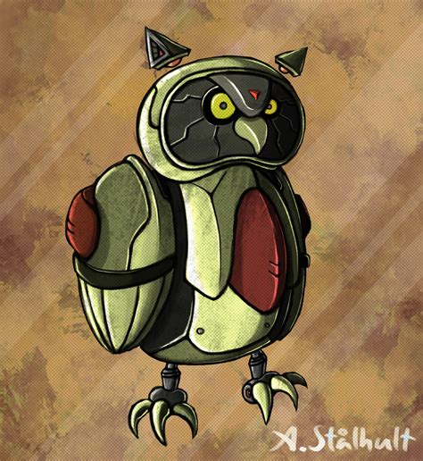 Robot Owl by Alex-the-Irregular on DeviantArt