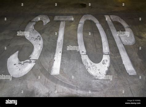 Vintage stop sign Stock Photo - Alamy