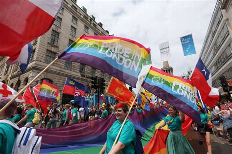 London Pride 2017 in joyous pictures: LGBT rainbow parade fills the capital's streets with love ...